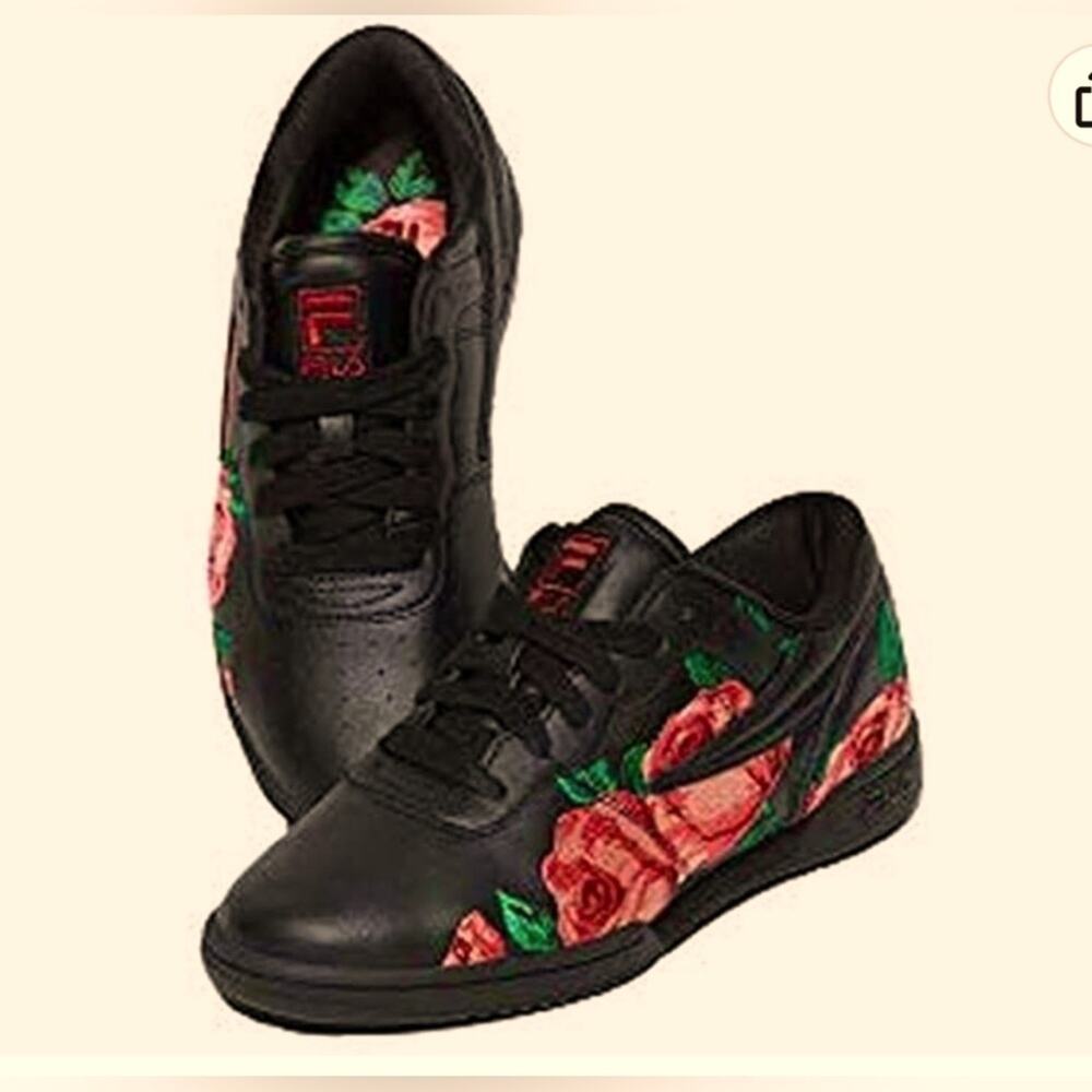 Fila Original Fitness Embroidery Floral shoes